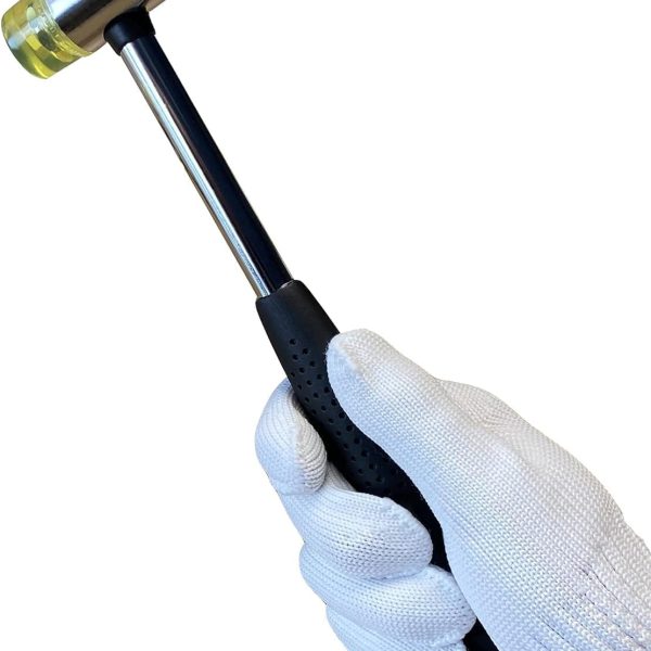 Double-Sided Soft Hammer, Rubber Hammer, Soft Hammer for Home Improvement Installation, 25mm